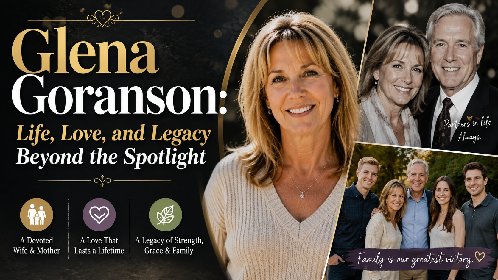 Glena Goranson: Life, Love, and Legacy Beyond the Spotlight